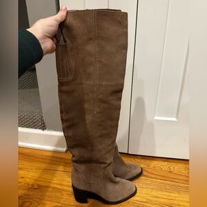 Jeffery Campbell Brown Knee-High Women's Boots